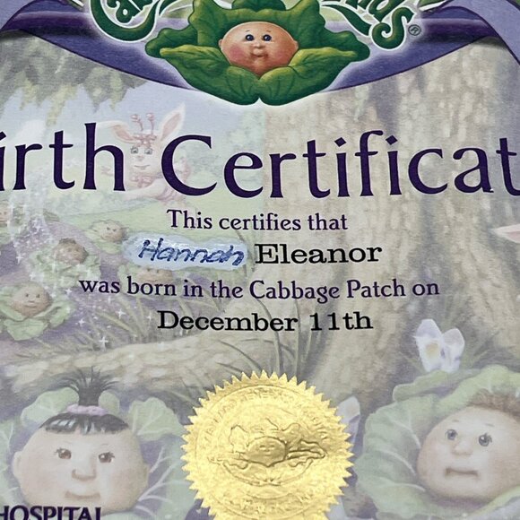 Cabbage Patch Kids CPK Share N Wear Doll 2004 Orange Hair w/teeth READ - Picture 12 of 16